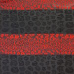 Duku Head Scarf - Red and Black