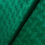 Bazin Brocade - Dark Green